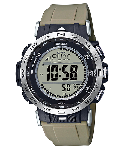 Reloj Protrek deportivo correa de resina PRW-30-5