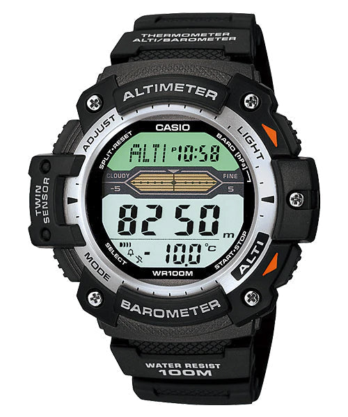 Reloj casual correa de resina SGW-300H-1AV