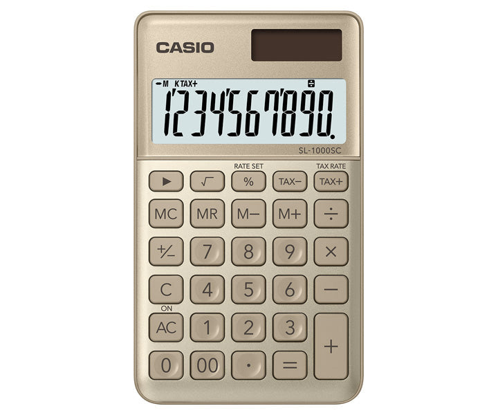 Calculadora portatil SL-1000SC-GD