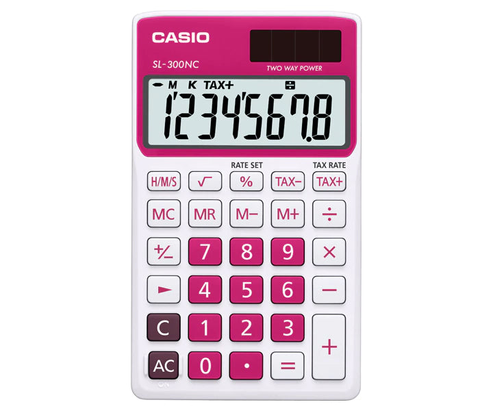 Calculadora portatil SL-300NC-RD