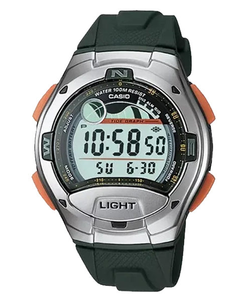 Reloj casual correa de resina W-753-3AV