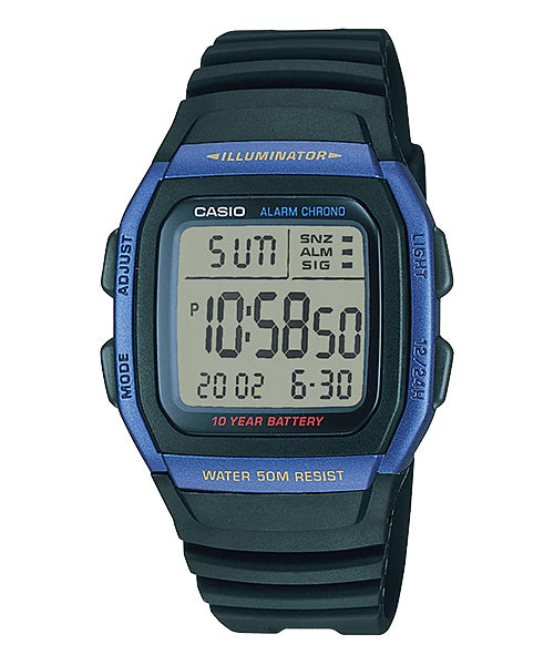 Reloj deportivo correa de resina W-96H-2AV