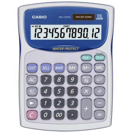 Calculadora de escritorio WD-220MS-WE