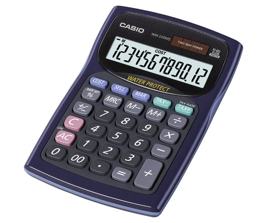 Calculadora de escritorio WM-220MS-BU