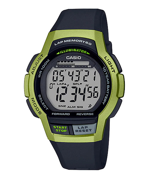 Reloj deportivo correa de resina WS-1000H-3AV